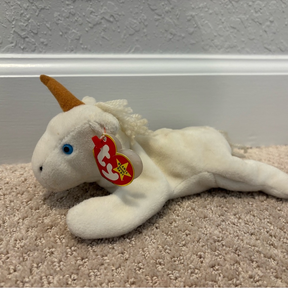 TY “Mystic” Unicorn Beanie Baby